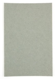 FILC DO WYCINANIA 10 SZT/KPL SZARY SZTYWNY 2MM    