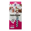 FARBKI DO TKANIN 12 SZT/KPL 