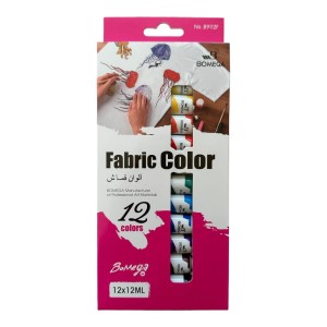 FARBKI DO TKANIN 12 SZT/KPL 