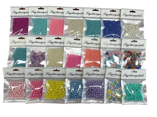 KORALIKI MIX WZORÓW I KOLORÓW 