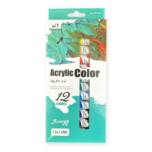 FARBKI AKRYLOWE 12 SZT/KPL 12ML