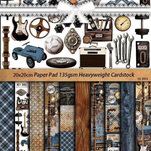 PAPIER CRAFT  15 SZT/KPL 20*20 cm    