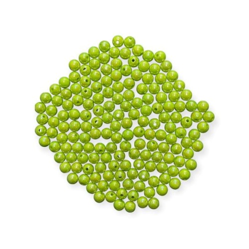 KORALIKI PLASTIKOWE OPALIZUJĄCE 8mm ZIELONE 0,5kg  