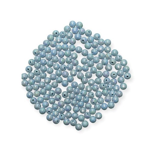 KORALIKI PLASTIKOWE OPALIZUJĄCE 8mm CIEMNE NIEBIESKI 0,5 kg     