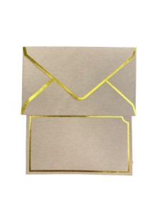 KOPERTA PAPIEROWA 5 SZT/KPL 9 x 15 cm 