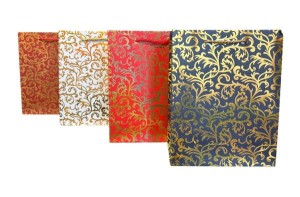 TOREBKA SZTYWNA ZŁOCONA          