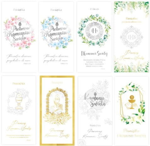 KARNET DL LUX NA KOMUNIĘ