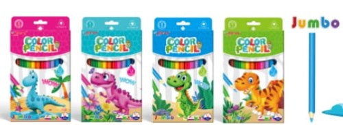 KREDKI JUMBO 12 KOLORY 