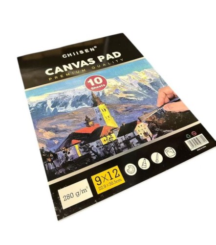 SZKICOWNIK PŁÓTNO 22.8x3.5cm/10 kartek 