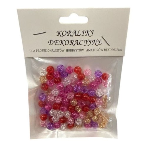 KORALIKI PLASTIKOWE 8MM  