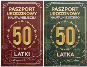 Karnet JCX Paszport 50 Urodziny    