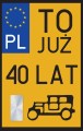 Karnet 2K 40 Urodziny Zabytek