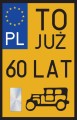 Karnet 2K 60 Urodziny Zabytek  