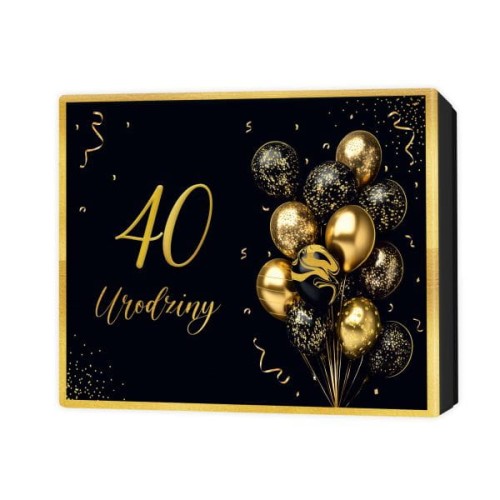 Pudełko prezentowe na 40 Urodziny