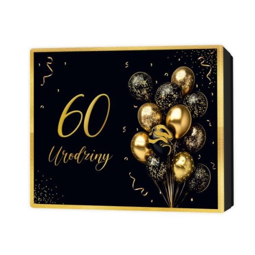 Pudełko prezentowe na 60 Urodziny 