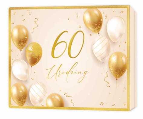 Pudełko prezentowe na 60 Urodziny 