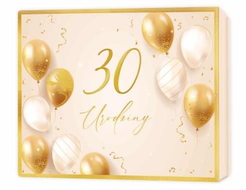 Pudełko prezentowe na 30 Urodziny 