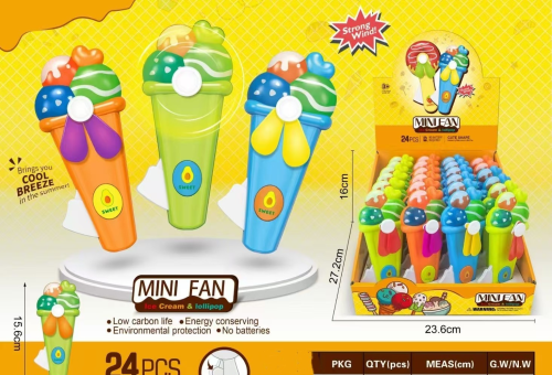 WIATRACZEK PLASTIKOWY RĘCZNY ROŻEK