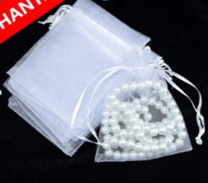 WORECZEK ORGANZA BIAŁY 