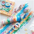 Washi Tape Taśma Dekoracyjna 10 szt/kpl 1,5cm*5m Taśmy Washi Morskie