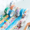 Washi Tape Taśma Dekoracyjna 10 szt/kpl 1,5cm*5m Taśmy Washi Morskie