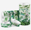 Washi Tape Taśma Dekoracyjna Boho 12 Szt/Kpl 1,5Cm*5M*12 Rolek Zielone Boho