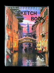 Szkicownik A4 – 160 g/m² – 30 arkuszy