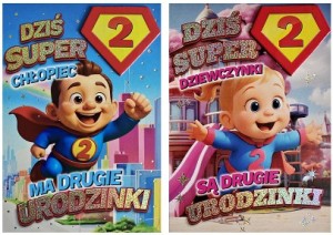 KARNET SUPERBOHATER NA 2 URODZINY 