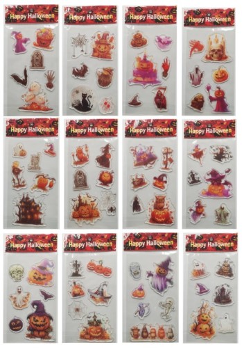 Naklejki żelowych 3D – Halloween