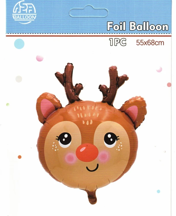 balon foliowy renifer