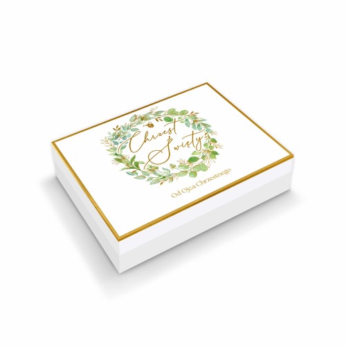 Pudełko na czekoladki Chrzest Święty - 41 od Ojca Chrzestnego