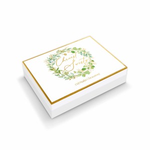 Pudełko na czekoladki Chrzest Święty - 40 od Matki Chrzestnej