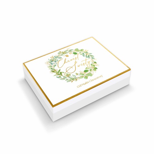 Pudełko na czekoladki Chrzest Święty - 40 od Matki Chrzestnej