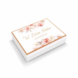 Pudełko na czekoladki Ślubne 42 od Rodziców