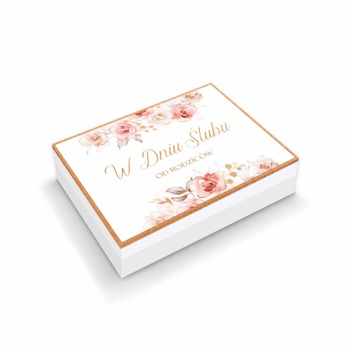 Pudełko na czekoladki Ślubne 42 od Rodziców