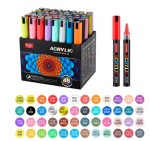 MARKERY AKRYLOWE WODOODPORNE 48 SZT/KPL   