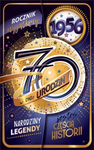 LAURKA  W DNIU 70 URODZIN  