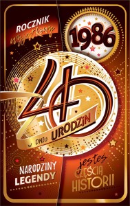 LAURKA  W DNIU 40 URODZIN  