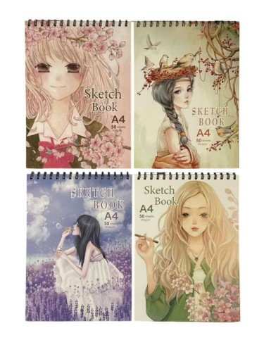 Szkicownik A4 – 100 g/m² – 50 arkuszy 