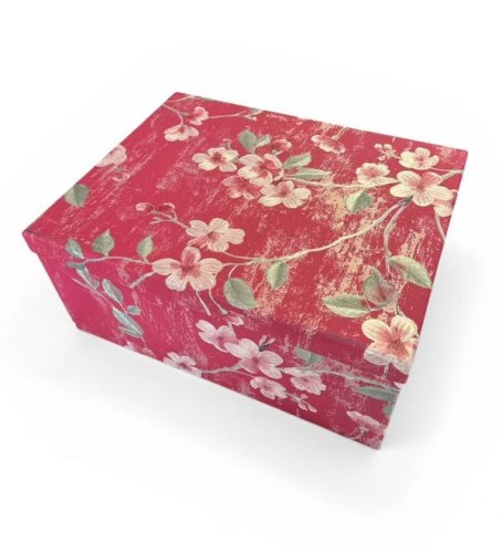 PUDEŁKA 10 SZT KPL KWIATY TŁOCZONE