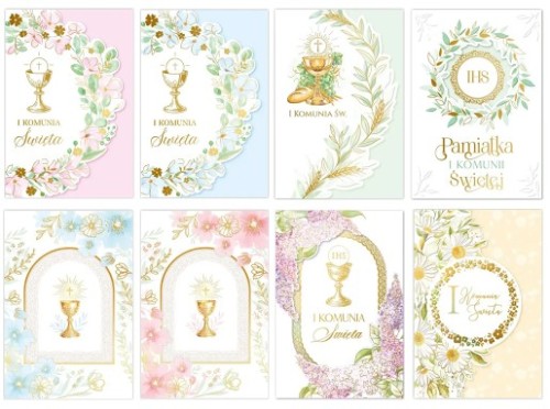 KARNET B6 LUX NA KOMUNIĘ