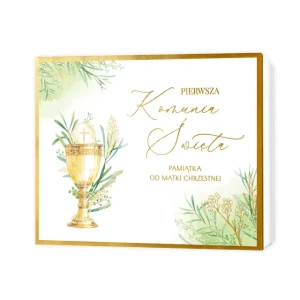 Pudełko prezentowe I Komunia Św. - 51 od Matki Chrzestnej