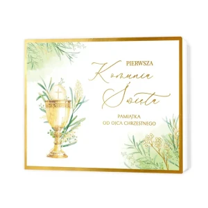 Pudełko prezentowe I Komunia Św. - 50 od Ojca Chrzestnego