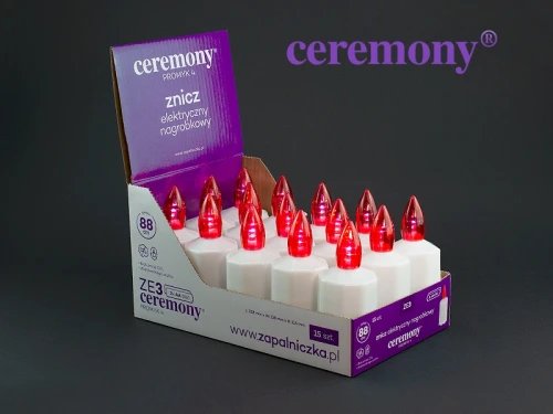 Znicz Led Czerwony