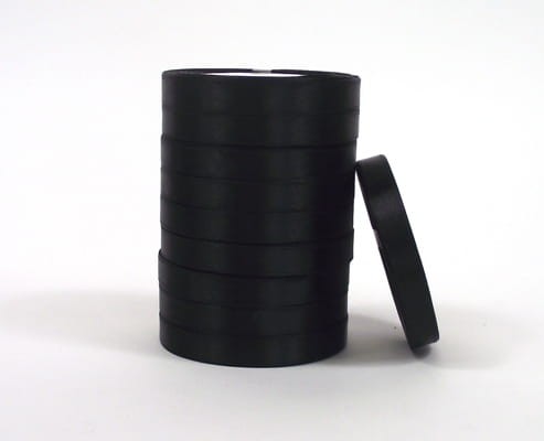 WSTĄŻKA SATYNOWA 1,2 CM/22M CZARNA